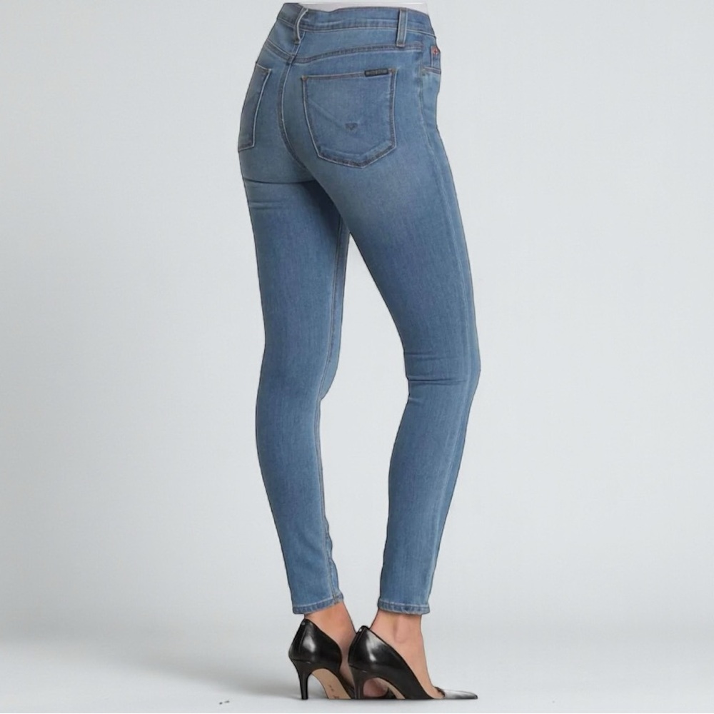 Hudson Natalie Midrise Skinny Ankle Jeans Light Wash Size 27 - Picture 2 of 4